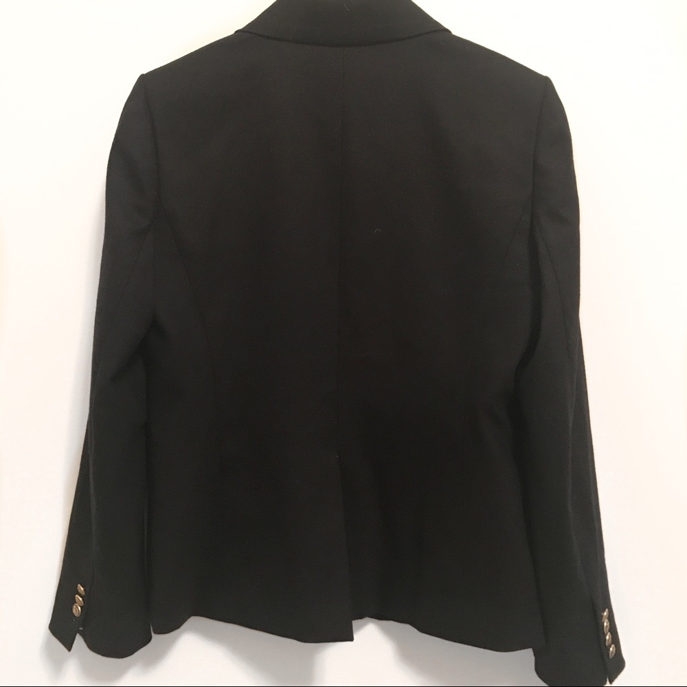 J.Crew Classic Schoolboy Navy Wool Blazer-12 EUC - Picture 2 of 6